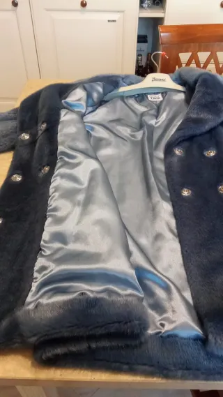 Elegante cappotto in pelliccia