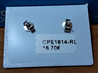 Pendientes Plata Ley Circonitas Ovaladas Estrella