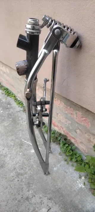 Forcella Anteriore Ammortizzata Springer Cromata