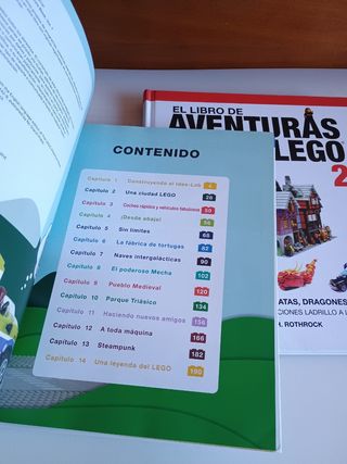 Libro Aventuras Lego 1 y 2