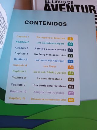 Libro Aventuras Lego 1 y 2