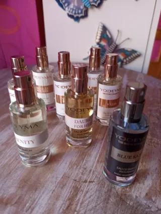 8 Mini Perfumes  Yodeyma 30ml