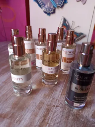 8 Mini Perfumes  Yodeyma 30ml