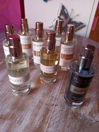 8 Mini Perfumes  Yodeyma 30ml