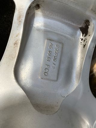 Juego de llantas 17” Audi A8(5x112 ET48)6D0601025B