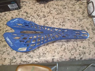 Sillín Bicicleta Vertu Spider Azul