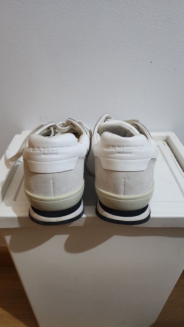 Zapatillas Sandro Paris Blancas Talla 43