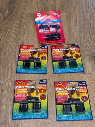 Pinzas Alfombras Coche (5 paquetes x 2 unidades)