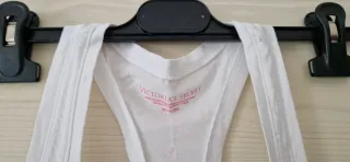 Canottiera Victoria's Secret donna bianca