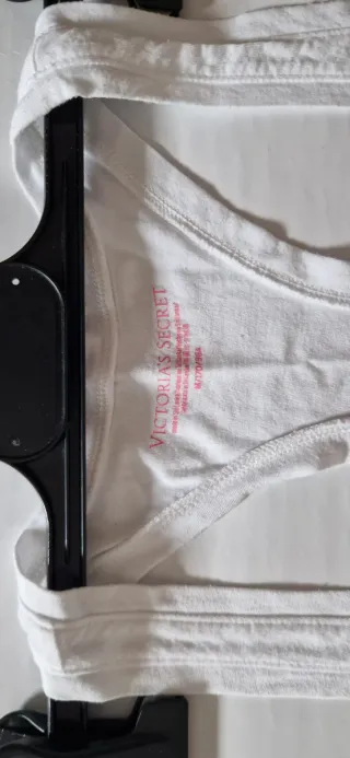 Canottiera Victoria's Secret donna bianca