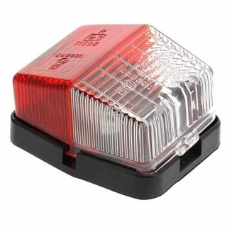 Piloto lateral blanco-rojo JOKON para caravana