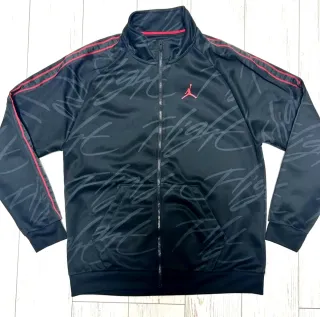 Sudadera Jordan Negra y Roja..tallaXl de niño..