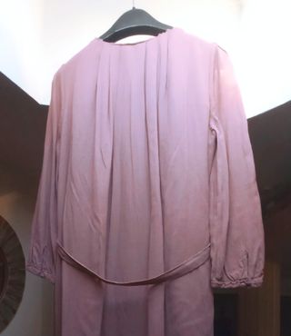 Vestido Bimba y Lola lila/rosa empolvado