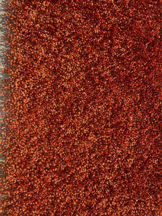 Alfombra naranja y marrón (2 unidades)