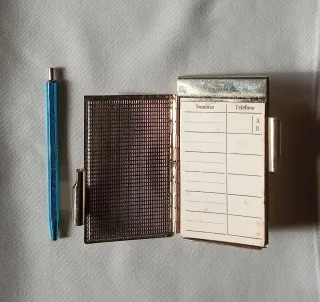 Agenda vintage años 60