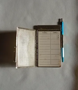 Agenda vintage años 60