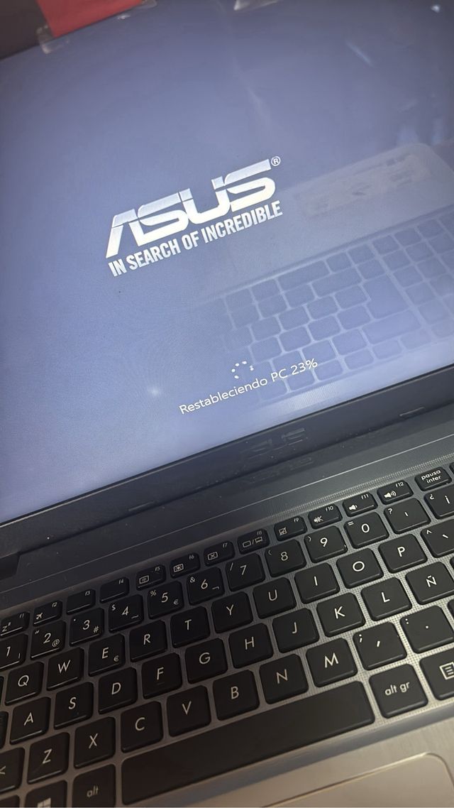 Portátil Asus Gris/Plateado
