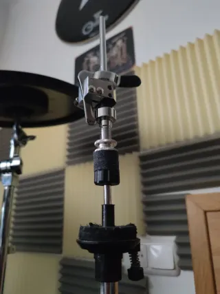 Pie Hi Hat de batería con Dixon Drop Clutch