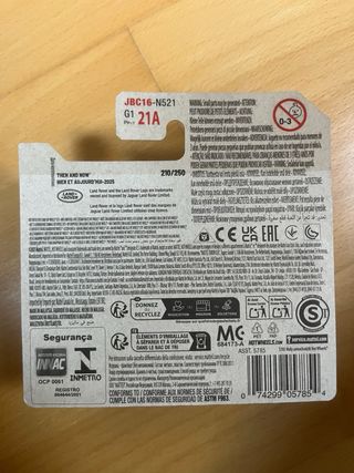 Hot Wheels Land Rover Defender 90