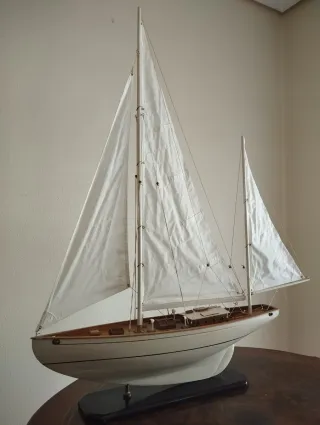 Maqueta velero madera mediano-grande