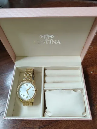 Reloj Festina Mujer Dorado