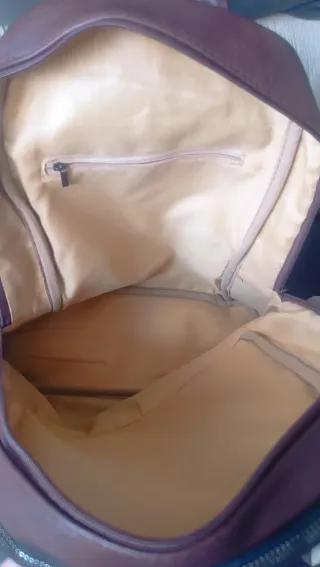 Mochila mujer marrón