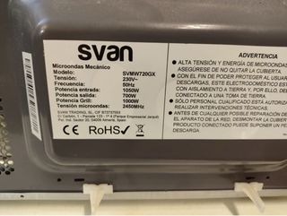 Microondas SVAN
