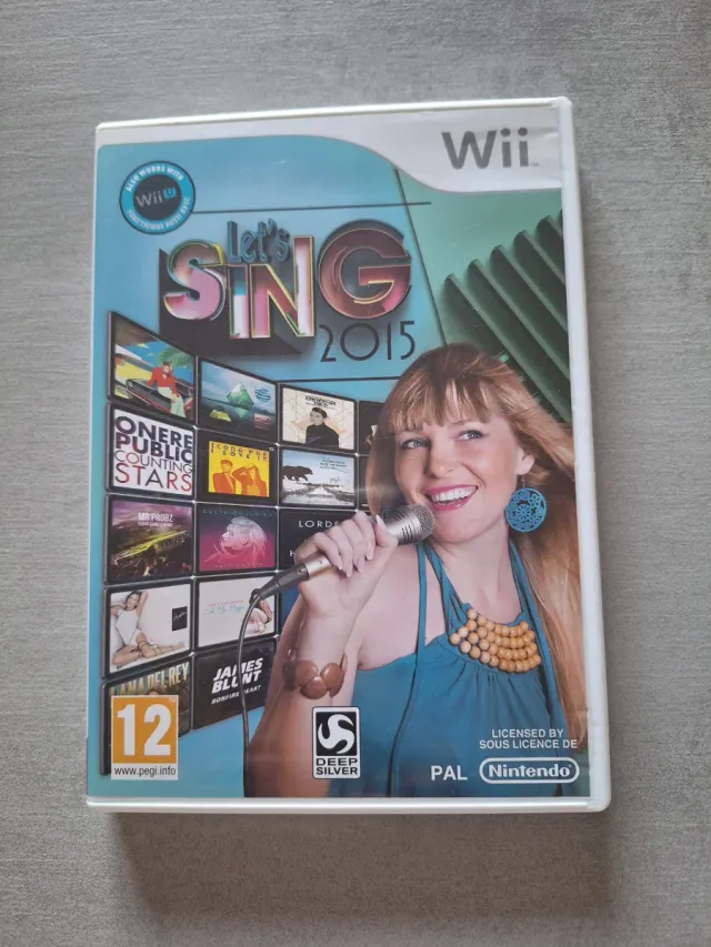 Juego Wii Let's Sing 2015 Karaoke