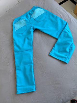 NUEVO Pantalón L mujer vaquero elástico