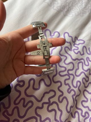 Reloj Lotus Azul y Plateado