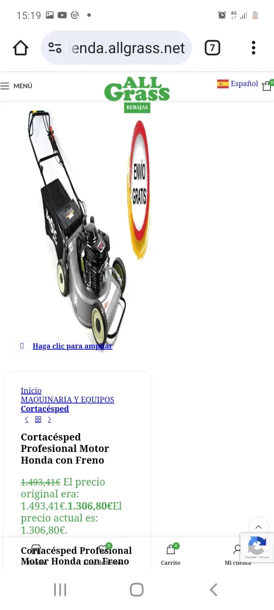 Tagliaerba Honda Professionale