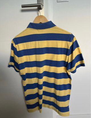 Polo Ralph Lauren righe blu e gialle