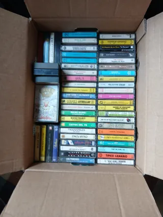 Lote 58 Cassettes Originales