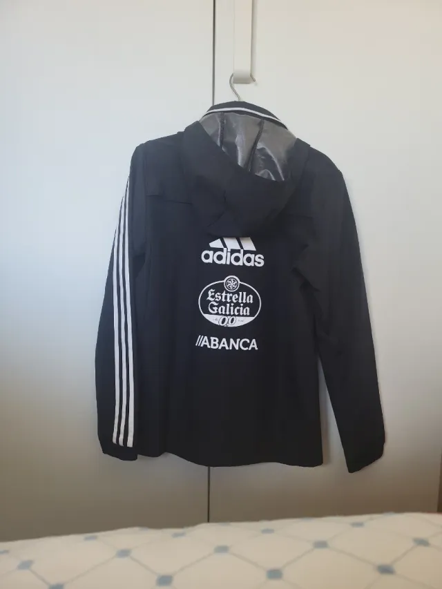Chubasquero Celta de Vigo Adidas talla 11-12