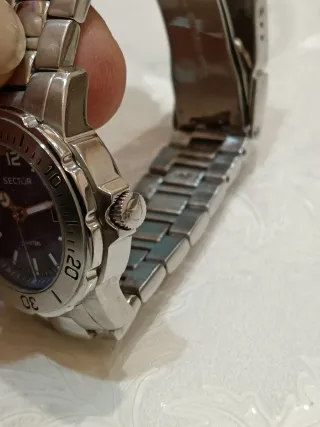 Orologio Sector Uomo Blu 100M