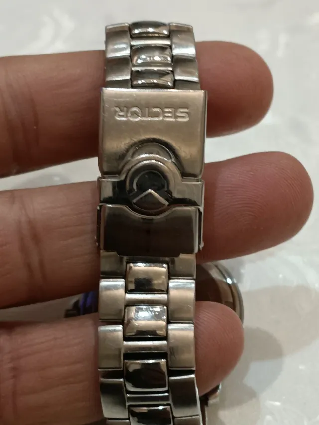 Orologio Sector Uomo Blu 100M