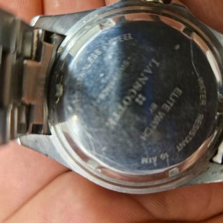 Reloj Lanconste Negro y Dorado