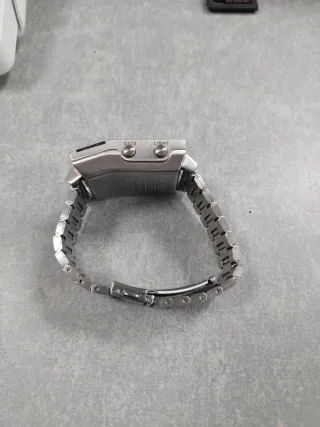 Reloj Nixon Digital Plata y Negro