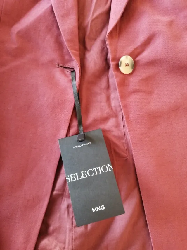 Americana Mango Roja Talla M