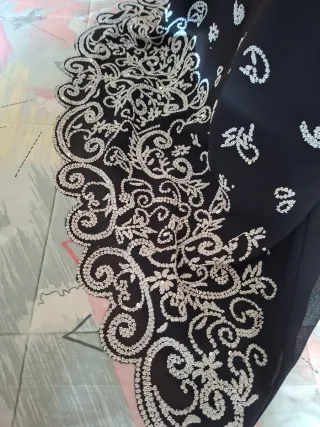 Vestido fiesta mujer negro