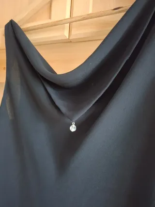 Vestido fiesta mujer negro