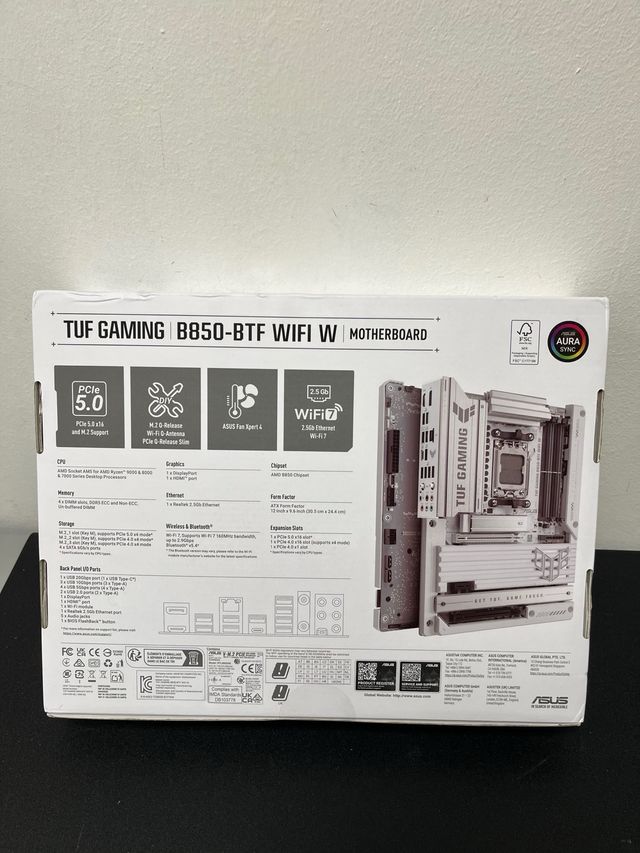 Placa Base ASUS TUF Gaming B850-BTF WiFi W