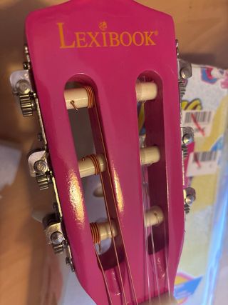 Guitarra Lexibook Rosa 78 cm , sin estrenar.