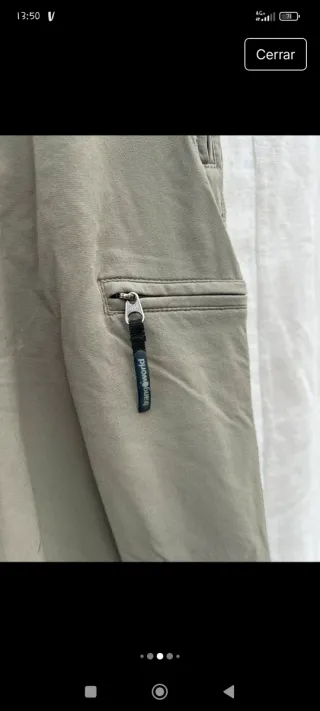 Pantalón Montaña Trangoworld Mujer Verde Oliva