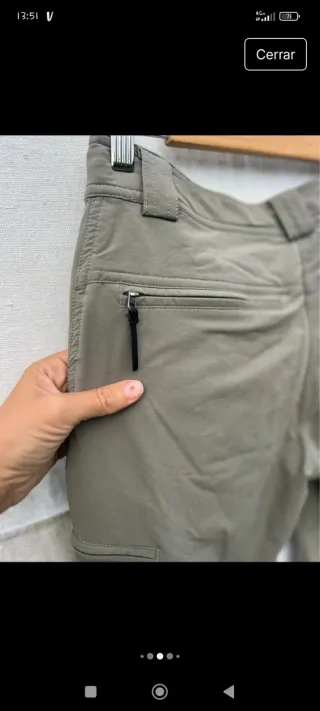 Pantalón Montaña Trangoworld Mujer Verde Oliva