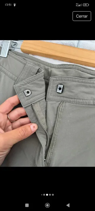 Pantalón Montaña Trangoworld Mujer Verde Oliva