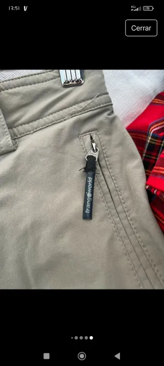 Pantalón Montaña Trangoworld Mujer Verde Oliva