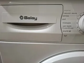 Lavadora Balay 6kg 1000 rpm A+++