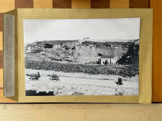 Foto antigua Monte Calvario Jerusalén