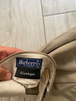 Pantalón Burberry Beige Vintage